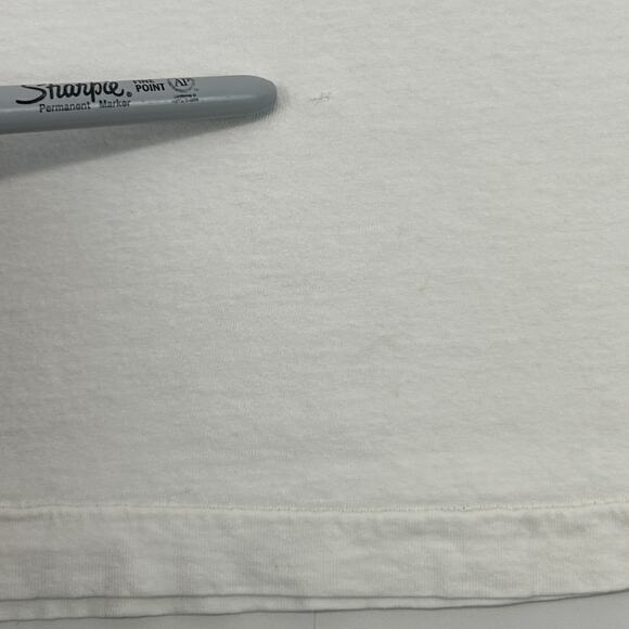 Vintage 80s Distressed Giant Panda Bear T Shirt Hand Painted White Tee S Small - Picture 8 of 14